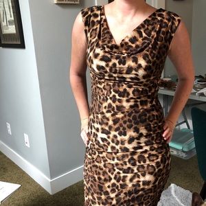 INC Leopard Print Dress